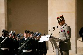 Ceremony To Commemorate The 30th Anniversary Of Operation Daguet - Paris