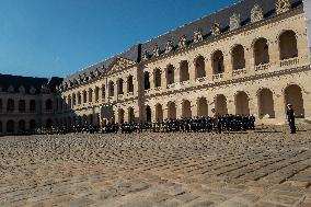 Ceremony To Commemorate The 30th Anniversary Of Operation Daguet - Paris