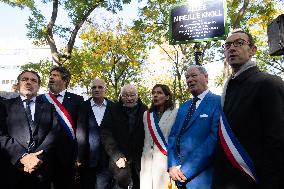 Inauguration of the Mireille Knoll alley - Paris