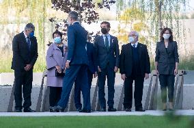 Felipe VI Attends Opening Of The New Campus Of The IE University - Madrid