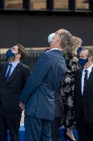 Felipe VI Attends Opening Of The New Campus Of The IE University - Madrid