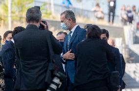 Felipe VI Attends Opening Of The New Campus Of The IE University - Madrid