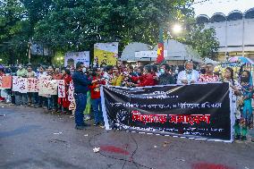 Protest Against Communal attack - Bangladesh