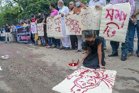 Protest Against Communal attack - Bangladesh