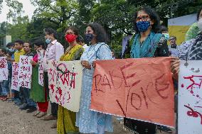 Protest Against Communal attack - Bangladesh