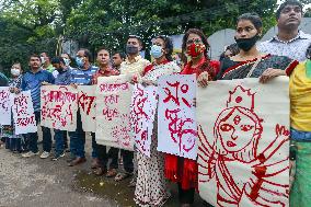 Protest Against Communal attack - Bangladesh