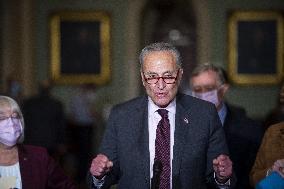 Senate Democrats Policy Luncheon - Washington