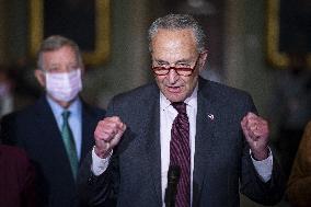 Senate Democrats Policy Luncheon - Washington