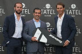 Rafael Nadal Promotes Tatel Restaurants - Madrid