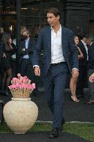 Rafael Nadal Promotes Tatel Restaurants - Madrid