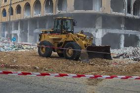 Remove The Rubbles Of Al-Jawhara Tower - Gaza