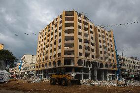 Remove The Rubbles Of Al-Jawhara Tower - Gaza