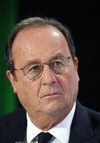 Former President Francois Hollande Appears On RMC/BFMTV - Paris