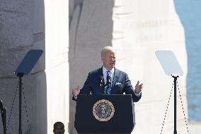 ★President Joe Biden delivers remarks at the 10th Anniversary celebration of the dedication of the Martin Luther King, Jr. Memo