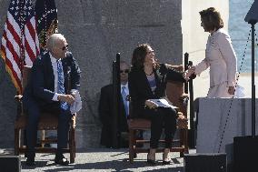 ★President Joe Biden deliver remarks at the 10th Anniversary celebration of the dedication of the Martin Luther King, Jr. Memor