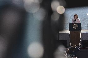 ★President Joe Biden deliver remarks at the 10th Anniversary celebration of the dedication of the Martin Luther King, Jr. Memor