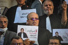 Lawyers Support Seif El-Din Makhlouf - Tunis