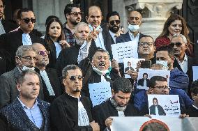 Lawyers Support Seif El-Din Makhlouf - Tunis