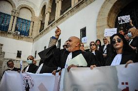 Lawyers Support Seif El-Din Makhlouf - Tunis