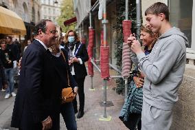 Francois Hollande Promotes His New Book - Bordeaux