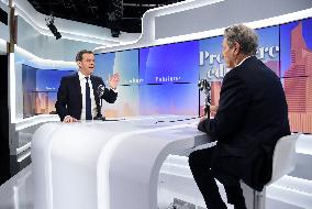 Olivier Veran on RMC/BFMTV in Paris