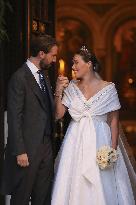 Wedding Of Philippos Of Greece And Nina Flohr - Athens