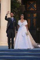 Wedding Of Philippos Of Greece And Nina Flohr - Athens