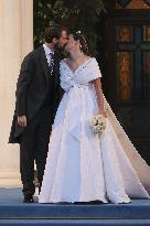 Wedding Of Philippos Of Greece And Nina Flohr - Athens