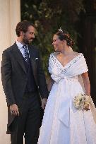 Wedding Of Philippos Of Greece And Nina Flohr - Athens