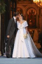 Wedding Of Philippos Of Greece And Nina Flohr - Athens