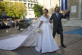 Wedding Of Philippos Of Greece And Nina Flohr - Athens