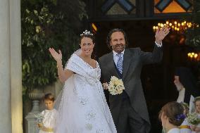 Wedding Of Philippos Of Greece And Nina Flohr - Athens