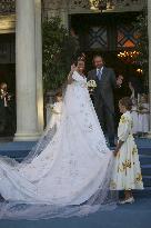 Wedding Of Philippos Of Greece And Nina Flohr - Athens