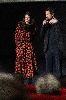 Guillaume Canet and Laetitia Casta at Cineroman Festival - Nice