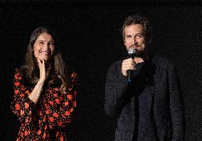 Guillaume Canet and Laetitia Casta at Cineroman Festival - Nice