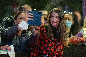 Guillaume Canet and Laetitia Casta at Cineroman Festival - Nice