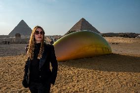 Contemporary Art Exhibition by the Pyramids - Giza - Egypt