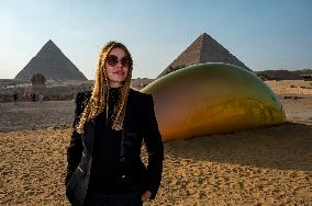 Contemporary Art Exhibition by the Pyramids - Giza - Egypt