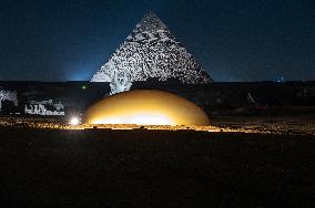 Contemporary Art Exhibition by the Pyramids - Giza - Egypt