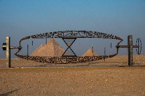 Contemporary Art Exhibition by the Pyramids - Giza - Egypt