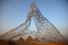 Contemporary Art Exhibition by the Pyramids - Giza - Egypt