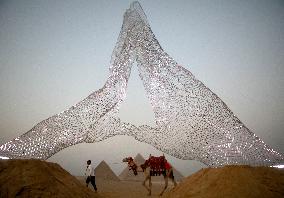 Contemporary Art Exhibition by the Pyramids - Giza - Egypt