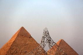 Contemporary Art Exhibition by the Pyramids - Giza - Egypt