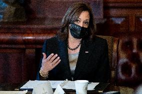 Harris Remarks at a Climate Meeting