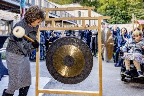 Princess Margriet Opens A Center For The Deafblind - Netherlands
