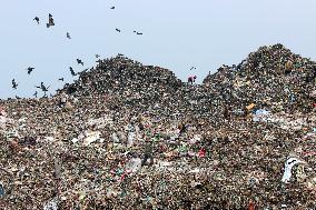 Waste Pickers In Dump Site - Dhaka