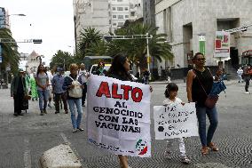 Anti-Vax Protest - Mexico City