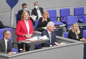 Constituent Meeting At Bundestag - Berlin