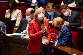 Questions to the government at the Assemblee Nationale - Paris