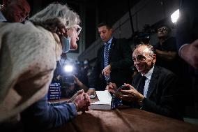 Eric Zemmour Promotes His Book - Biarritz